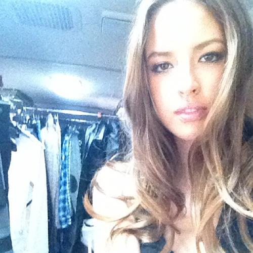 Amber Pyper taking a selfie