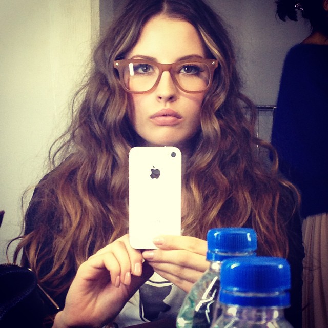 Amber Pyper taking a selfie