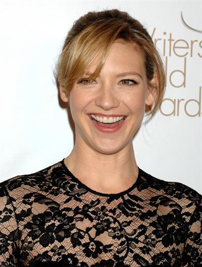 Anna Torv attends Writers Guild Awards in Hollywood on February 5, 2011