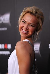 Arielle Kebbel attends the Scream 4 premiere at Grauman's Chinese Theatre in Hollywood on April 11, 2011 