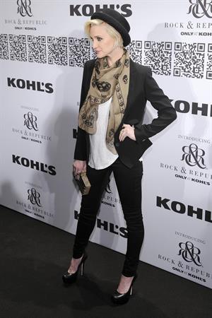 Ashlee Simpson at the Rock Republic for Kohl's fashion show on February 10, 2012