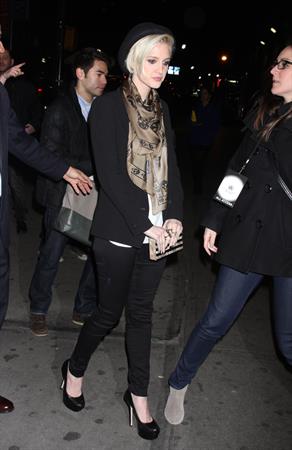 Ashlee Simpson at the Rock Republic for Kohl's fashion show on February 10, 2012