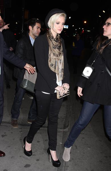 Ashlee Simpson at the Rock Republic for Kohl's fashion show on February 10, 2012