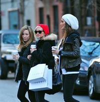 Ashlee Simpson shopping in NYC 1/6/13  
