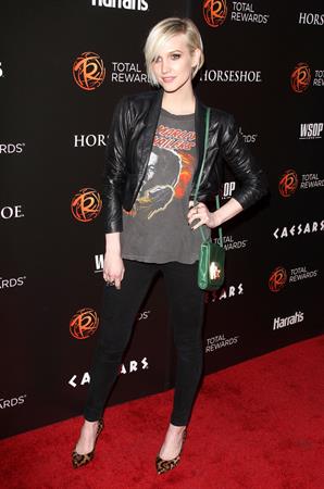 Ashlee Simpson Escape to Total Rewards Event in Hollywood Highland Center in Los Angeles on March 1, 2012