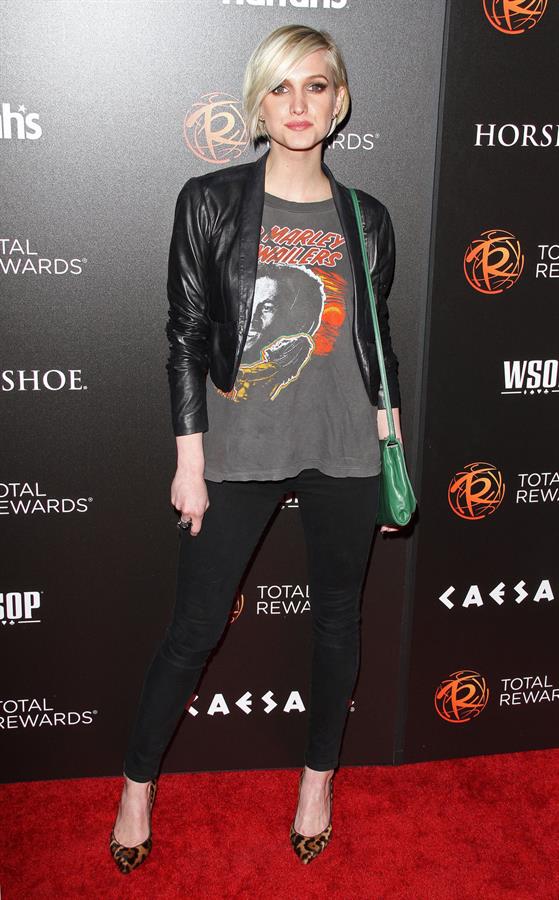Ashlee Simpson Escape to Total Rewards Event in Hollywood Highland Center in Los Angeles on March 1, 2012