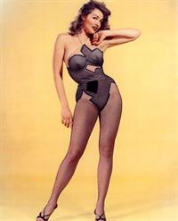 Julie Newmar in lingerie