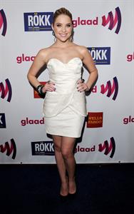 Ashley Benson attends the 22nd annual GLAAD Media Awards on April 10, 2011