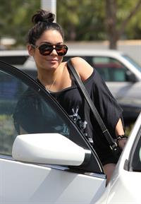 Ashley Benson and Vanessa Hudgens at Busch Gardens in Tampa Bay on March 3, 2012