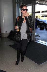 Ashley Benson – LAX airport arrival in LA 11/14/13  
