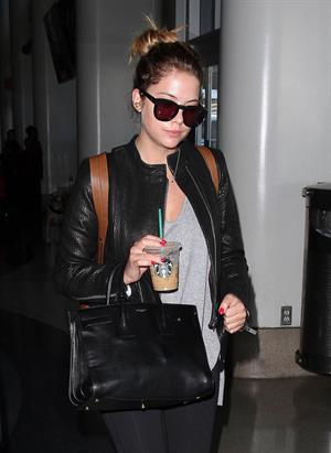Ashley Benson – LAX airport arrival in LA 11/14/13  
