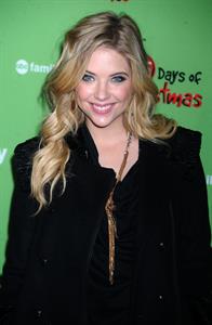 Ashley Benson ABC Family 25 days of Christmas Winter Wonderland Event on December 4, 2011