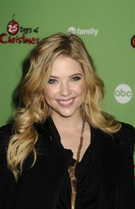 Ashley Benson ABC Family 25 days of Christmas Winter Wonderland Event on December 4, 2011