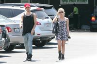 Ashley Benson arriving at Westfield Mall in Los Angeles on May 15, 2012