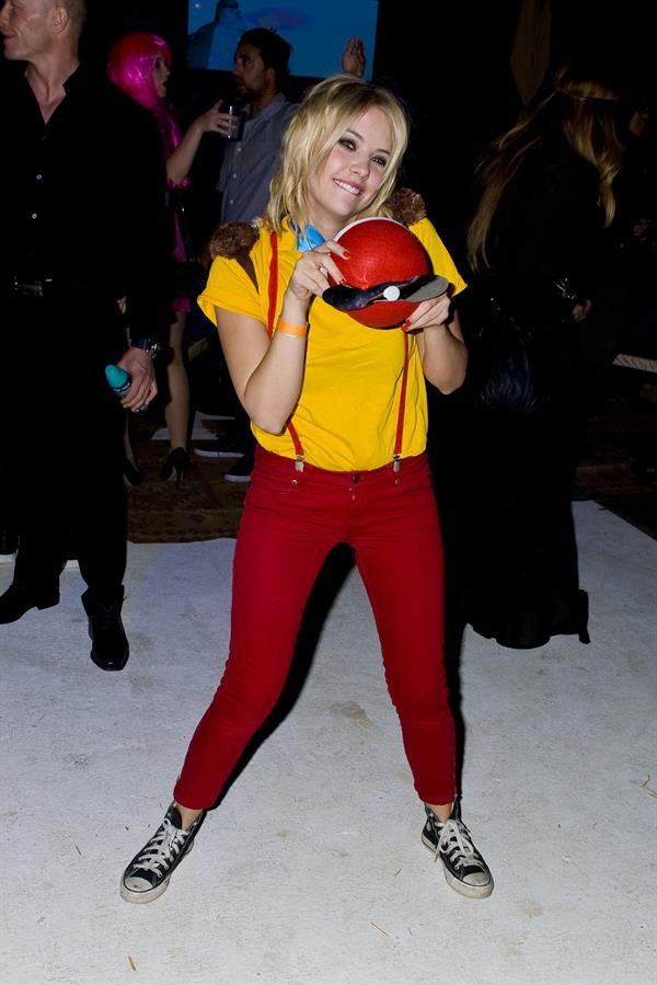 Ashley Benson 2012 Just Jared Halloween party in Hollywood 10/27/12