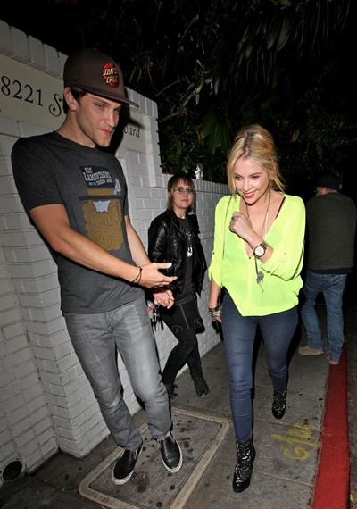 Ashley Benson - Arrives at the Chateau Marmont in West Hollywood - June 8, 2012
