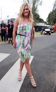 Ashley Roberts at Australian F1 Grand Prix on March 28, 2010 