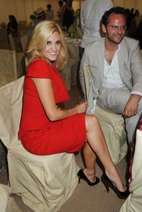 Ashley Roberts at Cartier tent during the Cartier Internaional Polo Day at Guards Polo Club in Egham England 