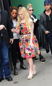 Avril Lavigne – “Good Morning America” NYC 11/5/13  