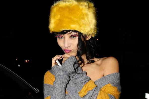 Bai Ling At Greystone Manor in West Hollywood December 27-2012 
