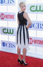 Beth Behrs arrives at the 2012 TCA Summer Tour - CBS, Showtime And The CW Party at 9900 Wilshire Blvd on July 29, 2012 in Beverly Hills, California