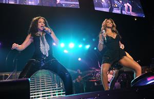 Beyonce Knowles, Alicia Keys concert at Madison Square Garden on March 17, 2010