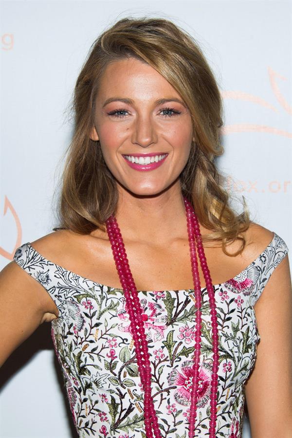 Blake Lively A Funny Thing Happened On The Way To Cure Parkinson's, New York, Nov. 9, 2013 