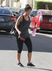 Brenda Song leaving gym in Studio City 11/6/12
