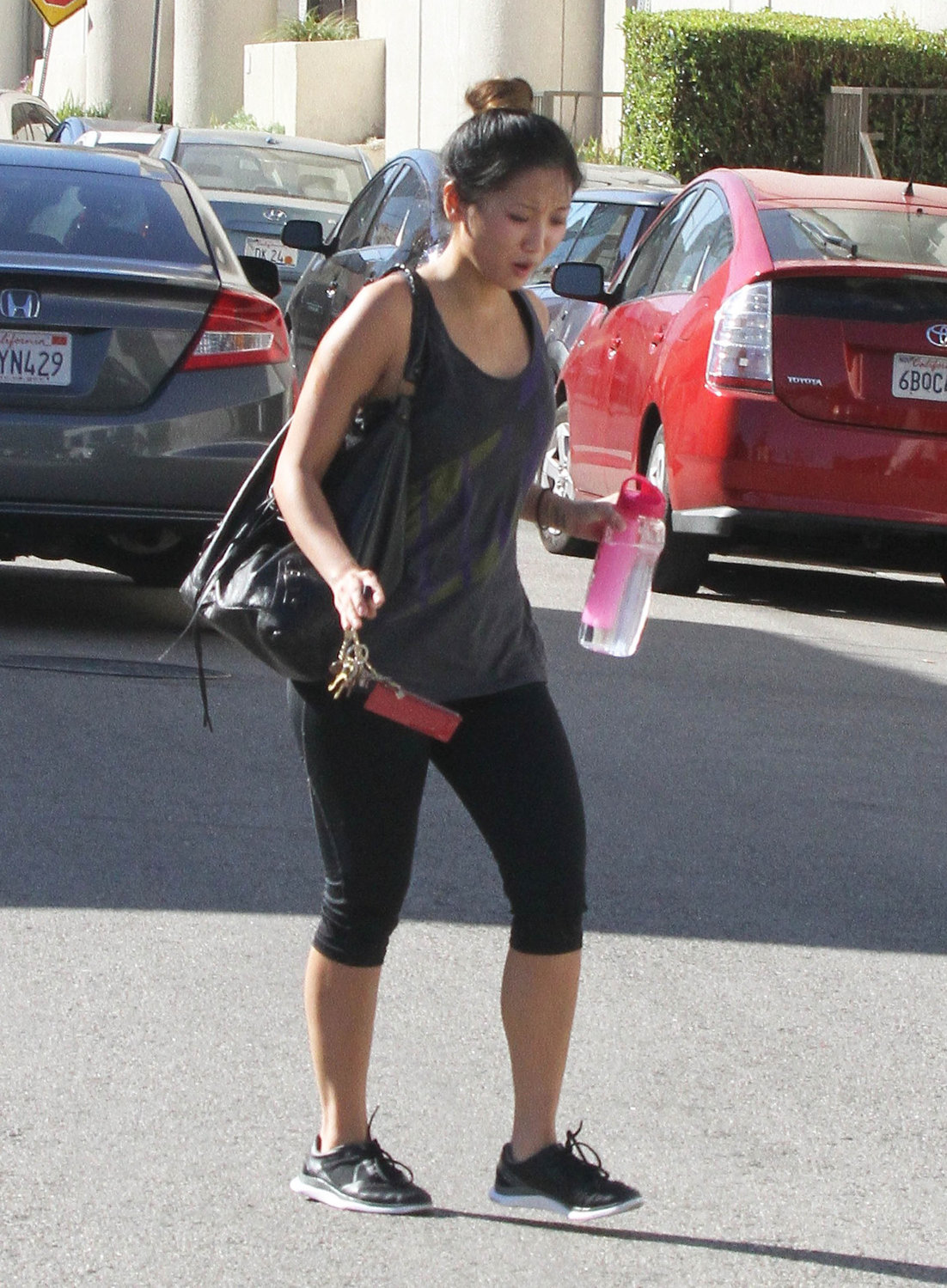 Brenda Song leaving gym in Studio City 11/6/12
