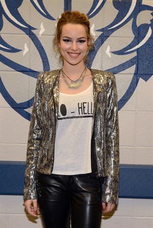 Bridgit Mendler Power 96.1's 2012 Jingle Ball at the Philips Arena in Atlanta 12/12/12 