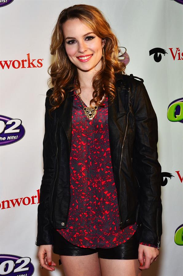 Bridgit Mendler – Q102 Jingle Ball 12/5/12  