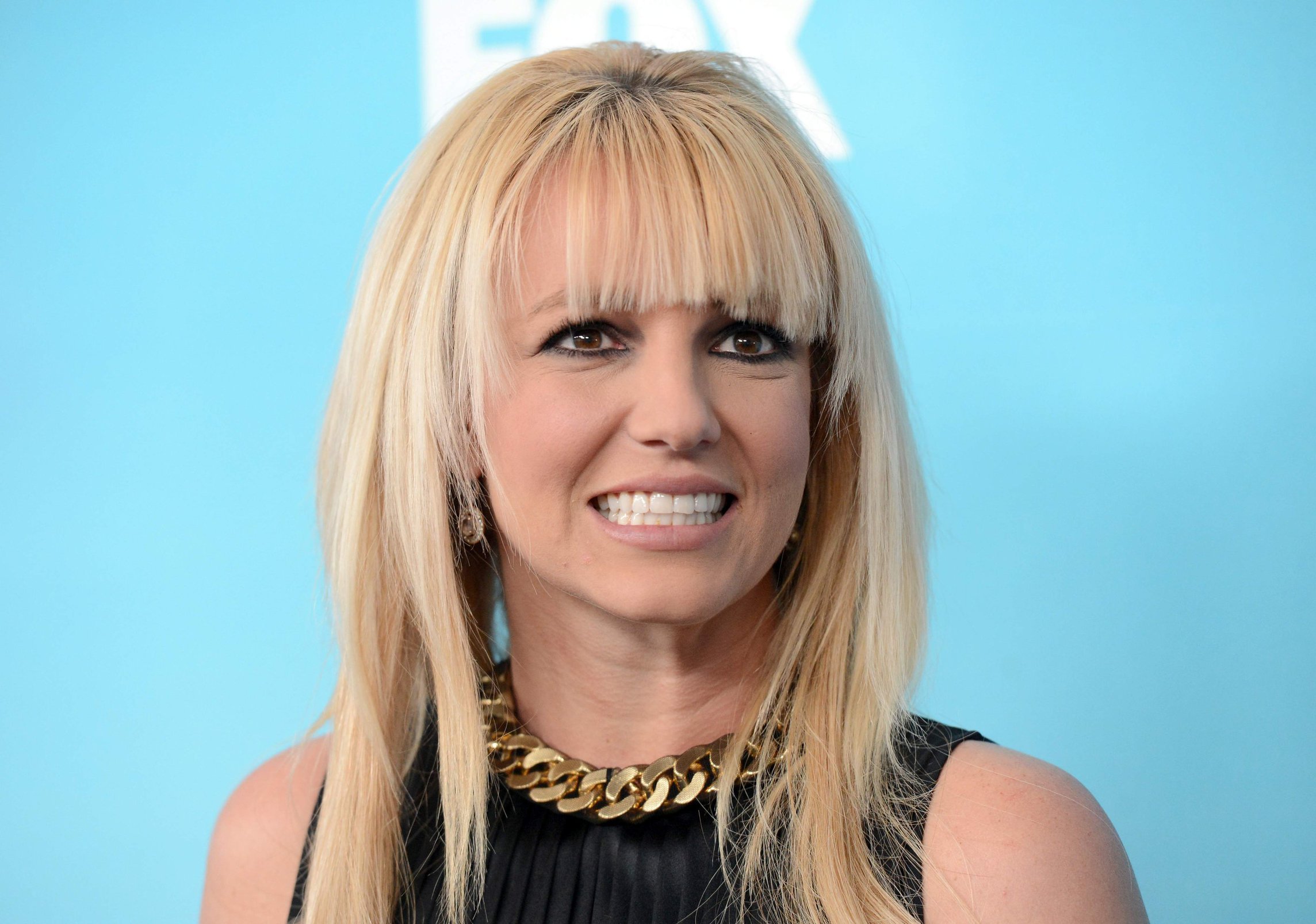 Britney Spears attends 'The Factor' Season Finale Press Conference at CBS Studios in L.A. - Dec. 17,2012 