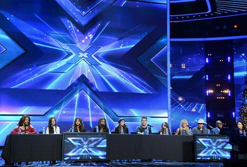 Britney Spears attends 'The Factor' Season Finale Press Conference at CBS Studios in L.A. - Dec. 17,2012 