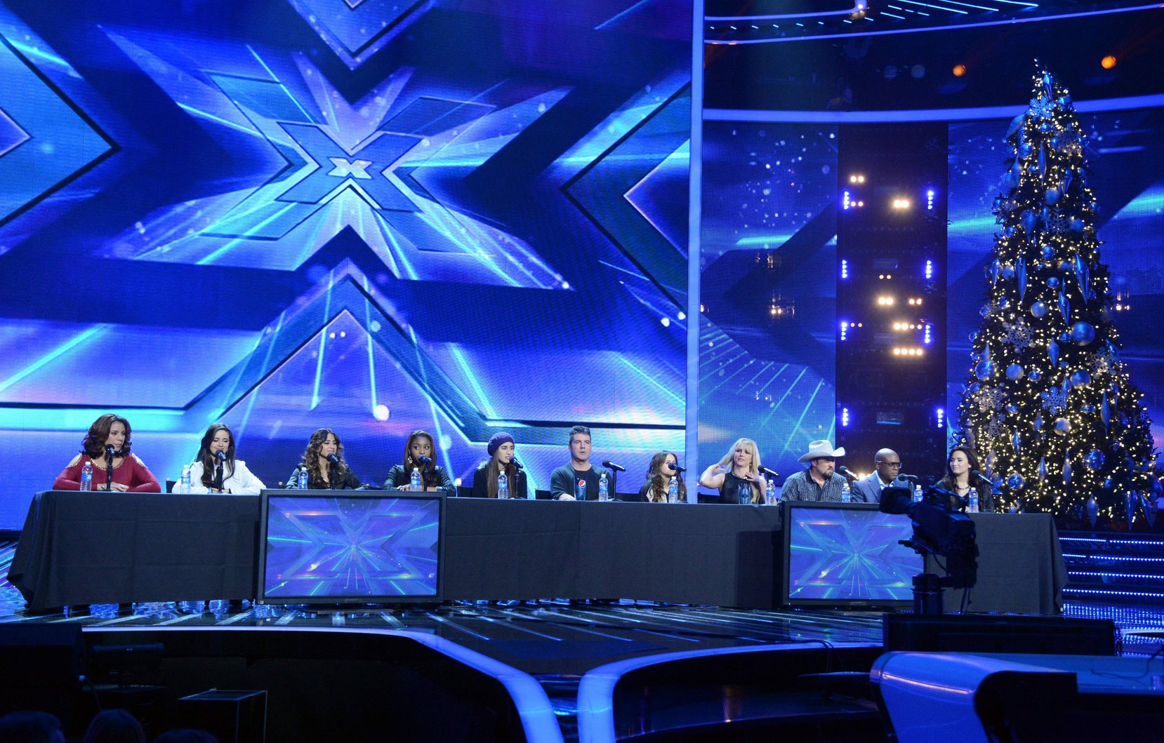 Britney Spears attends 'The Factor' Season Finale Press Conference at CBS Studios in L.A. - Dec. 17,2012 