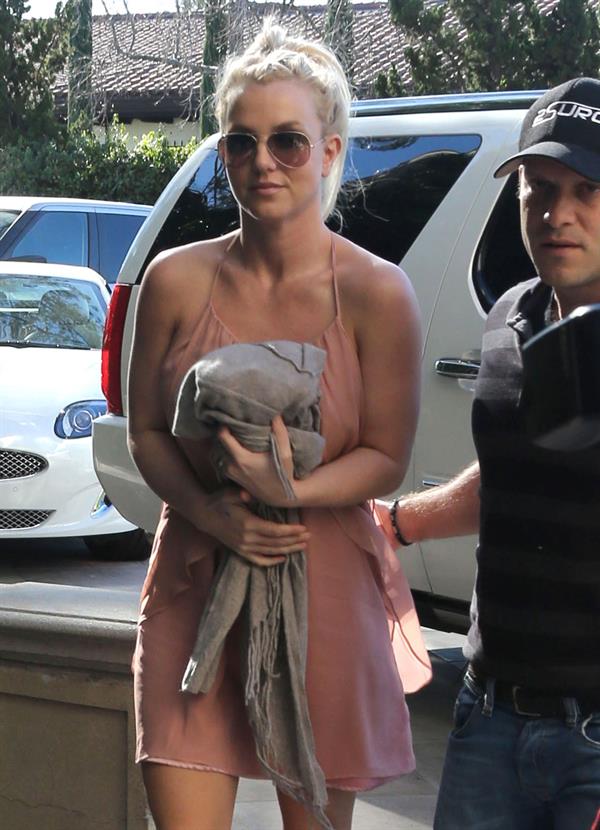 Britney Spears in LA 1/19/13  