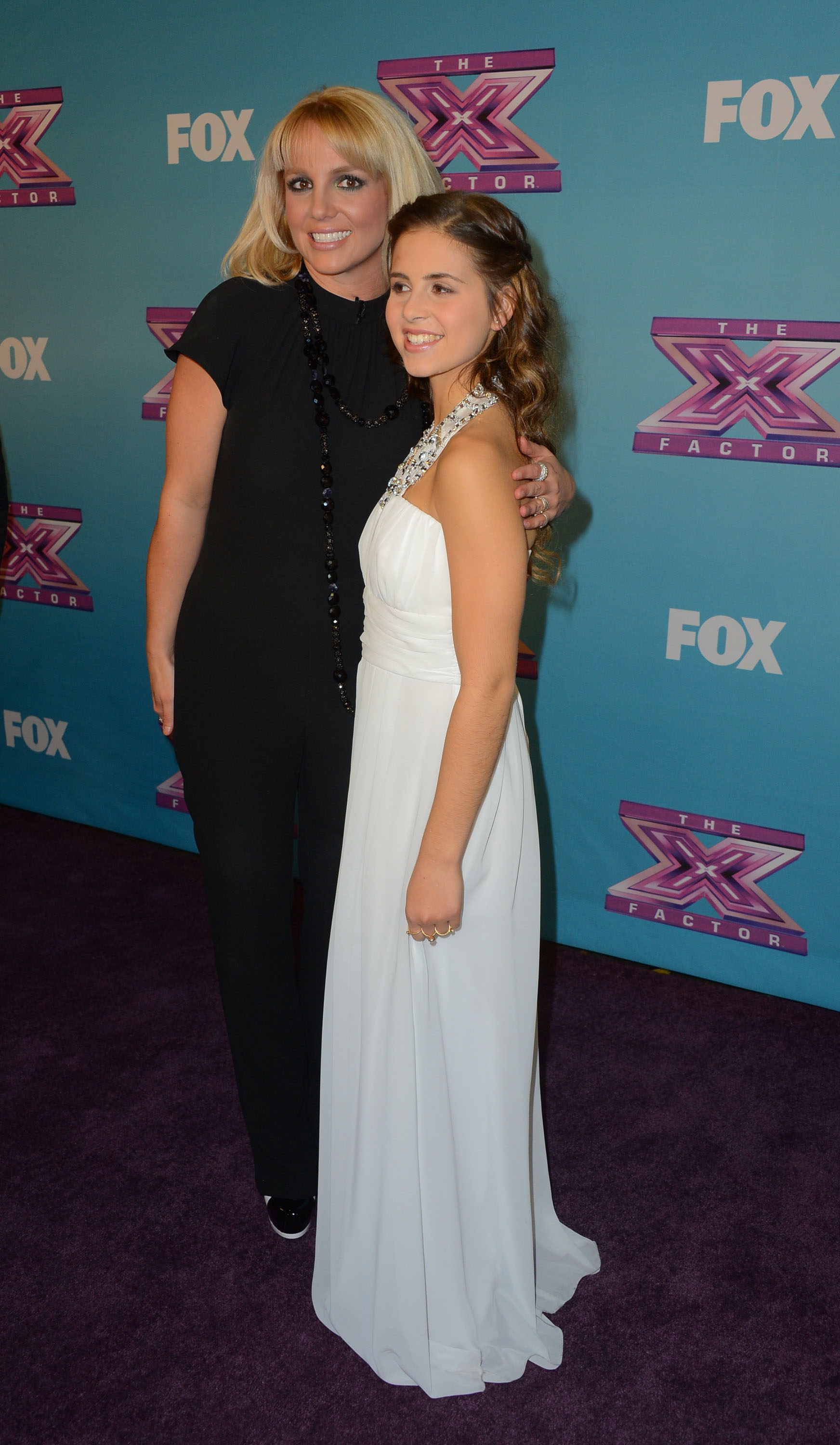 Britney Spears FOX's The Factor Season Finale Night 1 in LA 12/19/12 