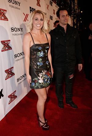 Britney Spears Factor viewing party in West Hollywood 12/6/12 