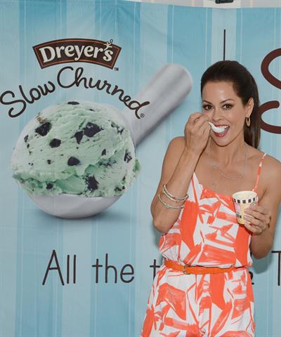 Brooke Burke - Dreyer's Slow Churned light ice cream's  A Reason to Smile  in Oakland (June 6, 2012)