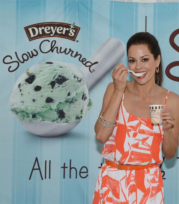 Brooke Burke - Dreyer's Slow Churned light ice cream's  A Reason to Smile  in Oakland (June 6, 2012)