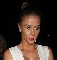 Brooke Vincent - Birthday celebrations in Manchester, June 8, 2012