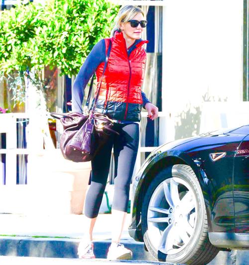 Cameron Diaz leaving the gym in Los Angeles 1/5/13 