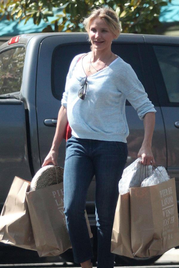 Cameron Diaz - Out shopping in Santa Barbara - June 10, 2012