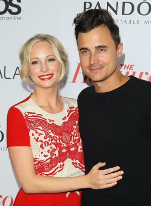 Candice Accola attends The Hollywood Reporter's Emmy Party in West Hollywood, Sep. 19, 2013 