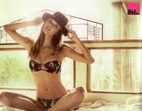 Nina Agdal in a bikini