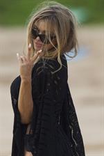 Carmen Electra – beach shoot candids in Hawaii 10/3/13  
