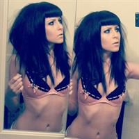 Neon Lynxie in lingerie