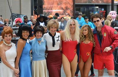 Carmen Electra NBC’s Today Show Halloween appearance in New York City, October 31, 2013 