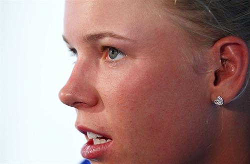 Caroline Wozniacki Press conference after her first-round at the Apia International Sydney 2013 January 6, 2013 