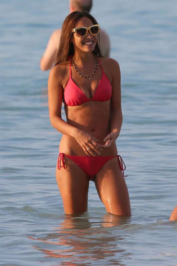 Myleene Klass in a bikini