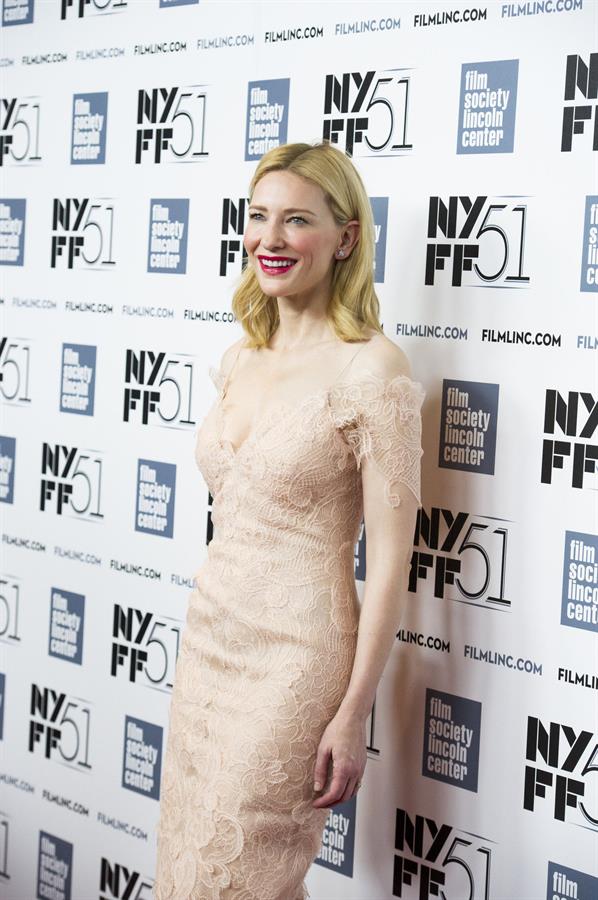 Cate Blanchett Gala Tribute To Cate Blanchett at 51st New York Film Festival on Oct. 2, 2013 